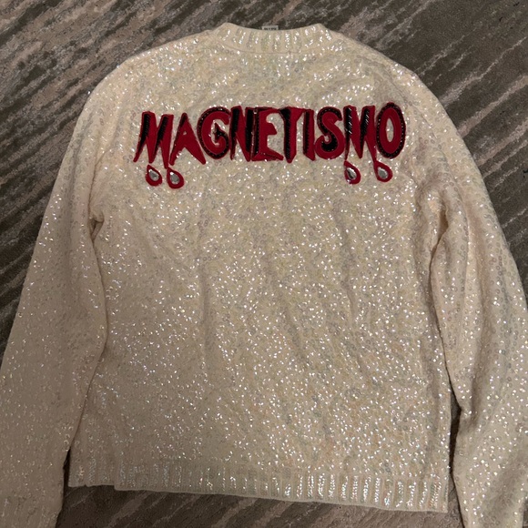 Gucci Ivory Sequin Embellished Knit - Picture 4 of 8